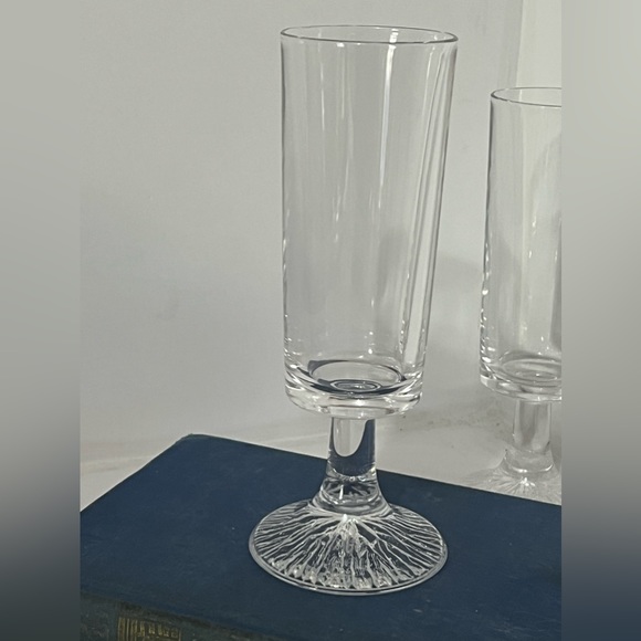 Vintage “Ice Bark” Tall Liqueur Glasses - Picture 11 of 11